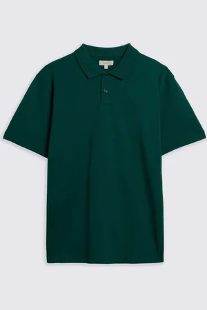 Moss Marron Pique Polo Shirtxlarge