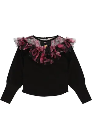 Angels Face Sort Deidre Kew Tulle Top6 - 7 år (116 - 122cm)