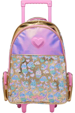 SMIGGLE Radiant Trolley Backpack With Light Up Wheelsen