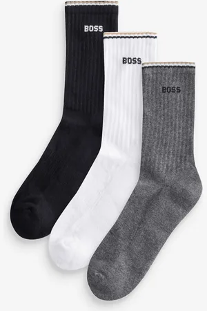 HUGO BOSS Cotton Blend Short Socks 3 PackS-M