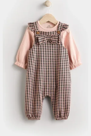 Next Dungarees and Bodysuit Set (0mths-3yrs)Op til 3 måneder (62cm)