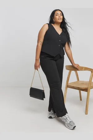 Simply Be Jersey Tailored Wide Leg Trousers46