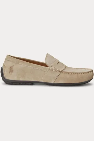 Ralph Lauren Reynold Suede Driver Loafers
