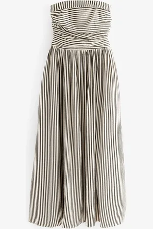 Next Seersucker Bandeau Midi Summer Kjole8 s