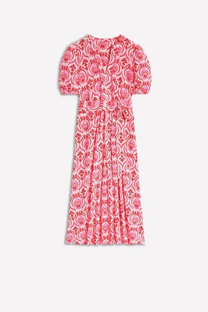 Boden Sofia Trim Jersey Midi Kjole40