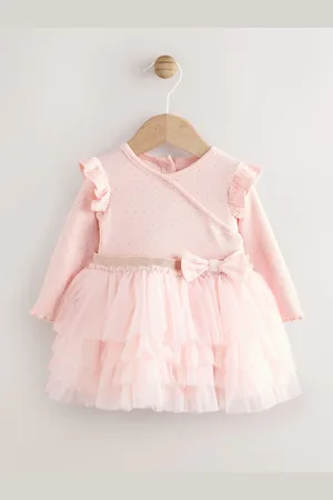 Next Baby Long Sleeve Tutu Dress (0mths-2yrs)56cm