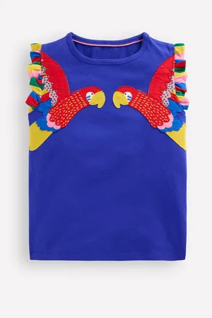 Boden Flutter Short Sleeve 100% Cotton T-Shirt122128cm