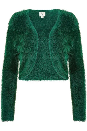 Yumi Eyelash Knit BoleroM