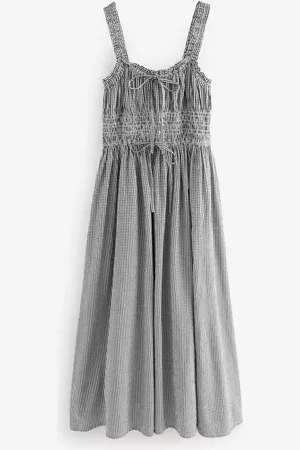 Next Strappy Slips Front Midi Kjole44lille