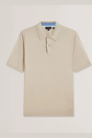 Ted Baker Nick Short Sleeve Silk Polo Shirtmedium