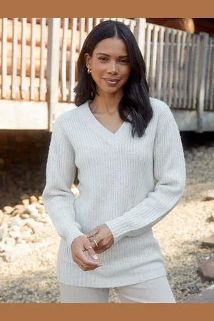 Threadbare V-Neck Knitted Jumper42