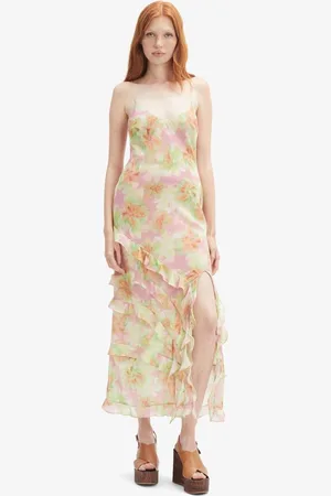 Bardot Cantara Printed Maxi Dress36