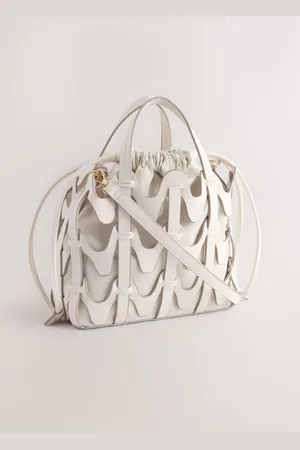Next Structured Weave Cross-Body Bagen