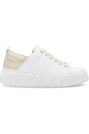 Rieker Womens Sport Lace-up White Shoeseu41