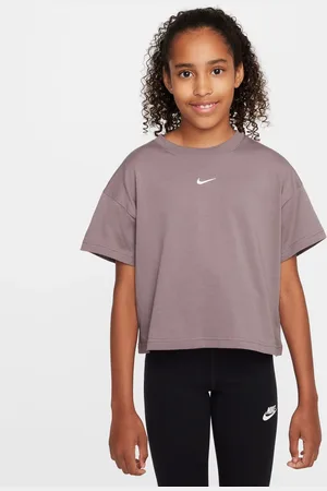 Nike Sportstøj Boxy 100% bomuld T-shirt166168cm