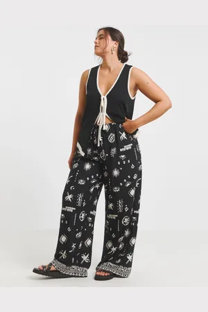 Simply Be Slips Waist Brede bukseben Bukser44