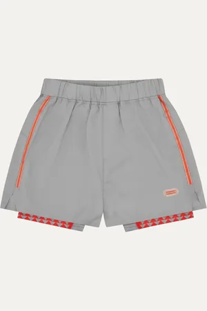 Sealskinz Womens Grey Belton Quick Dry Running Shorts With Under Shortlarge