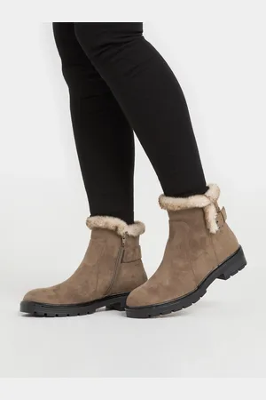 Long Tall Sally Fur Foret Biker Støvler