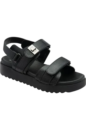 Dunlop Ladies Twin Strap Flatform Sandalseu38
