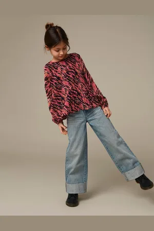 ONLY Blue Washed Fold Up Straight Leg Jeans12 år (152cm)