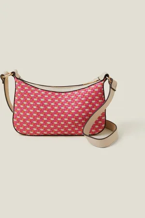 Accessorize Weave Zip Top Cross-Body BagEn