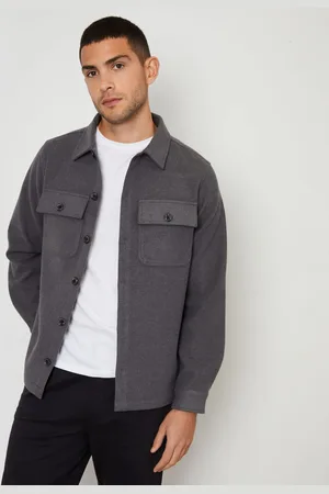 Threadbare Pels uld-knap ShacketL
