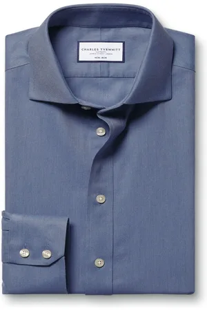Charles Tyrwhitt Slim Fit Cutaway Krave Non Iron Twill 100% Bomuld Skjorter16/34
