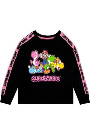 Character 100% Cotton Super Mario Sweatshirt9 - 10 år (134 - 140cm)