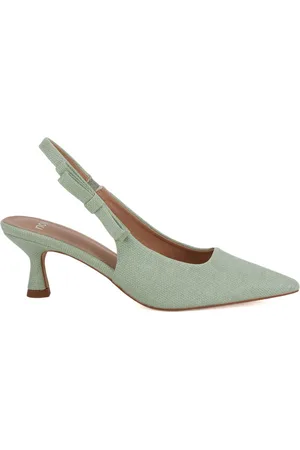 Novo Wide Fit Indi Bow Low Heel Point Slingback Courtseu38