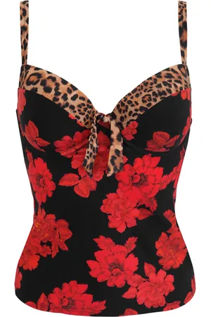 Pour Moi Print ST Lucia Padded Underwired Tankini70F