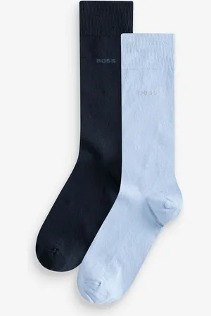 HUGO BOSS Regular Length Cotton Blend 2 Pack SocksS-M