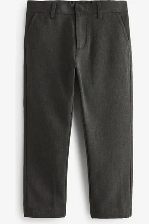 Clarks Boys Fastened Skolebukser med Stræk5 år (110cm)
