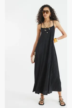 River Island Plisse Trim Maxi Dressxlarge