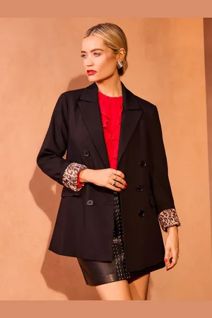 Love & Roses Cinched Waist Blazer38