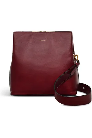Radley London Medium Red Dukes Place Icon Compartment Cross-Body BagEn