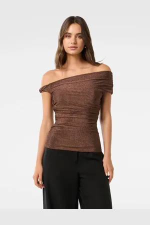 Forever New Mia Twist Shoulder TopM