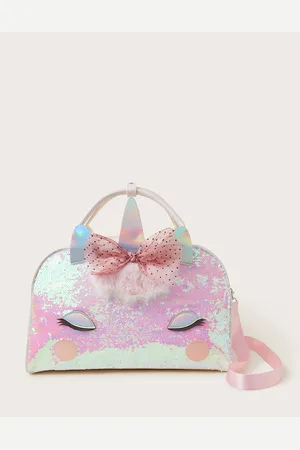 Monsoon Pailletter Unicorn weekendtaskeEn