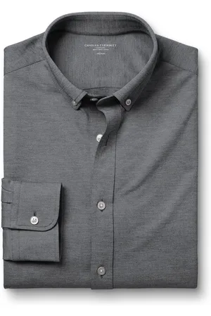 Charles Tyrwhitt Four Way Stræk Button Down Jersey SkjorterM