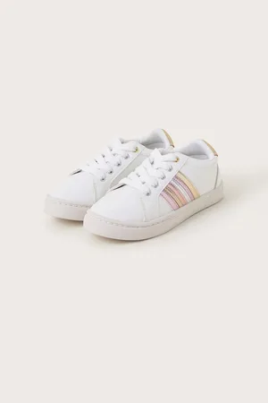 Monsoon Metallic Stripe Trainersuk8eu255