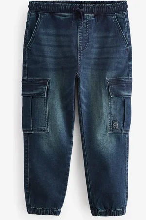 Next Cargo Jeans With Elasticated Waist (3-16yrs)12 år (152cm)