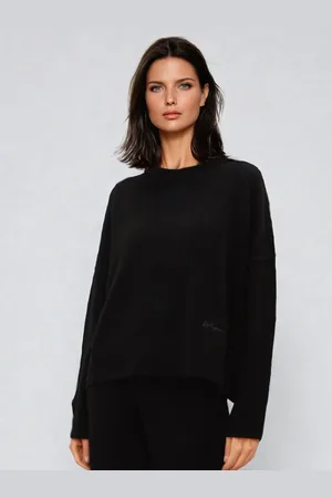 Religion Oversized Rick Crew Neck Jumper With Exposed Seams and Matching Trousers Set38