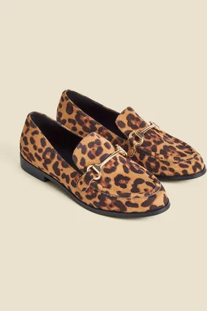 Sosandar Leopard Tryk Snaffle Trim Mule Hyttesko