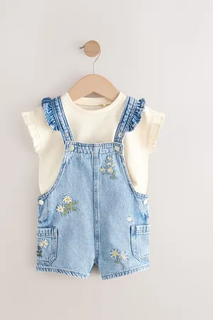 Next 100% Cotton Pretty Blouse smækbukser (3mdr.-7år)6874cm