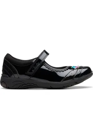 Clarks Patent Relda Spark Kid Sko12