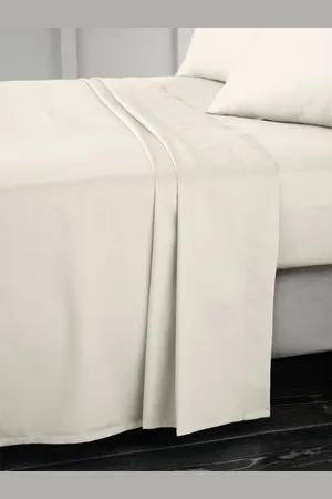 Bianca 400 Trådantal 100% Bomuld Satin Fladt lagenSingle
