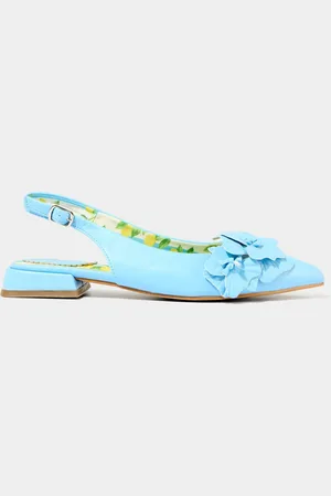 Joe Browns 3D Corsage Flower Slingback Flatseu38