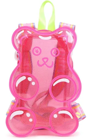 Billieblush Pink Mini Gummy Bear Backpack With Logo StrapsEn