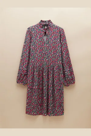 Joules Petunia Frill Neck Kjole38