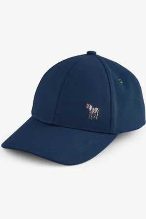 Paul Smith Navy Zebra Print Logo 100% Cotton CapEn