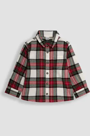 JoJo Maman Bébé Check Shirt With Bow Tie4 - 5 år (104 - 110cm)